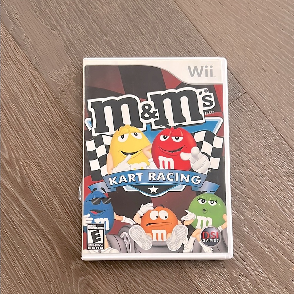 Nintendo Wii M&M’s Kart Racing. Gently Used.